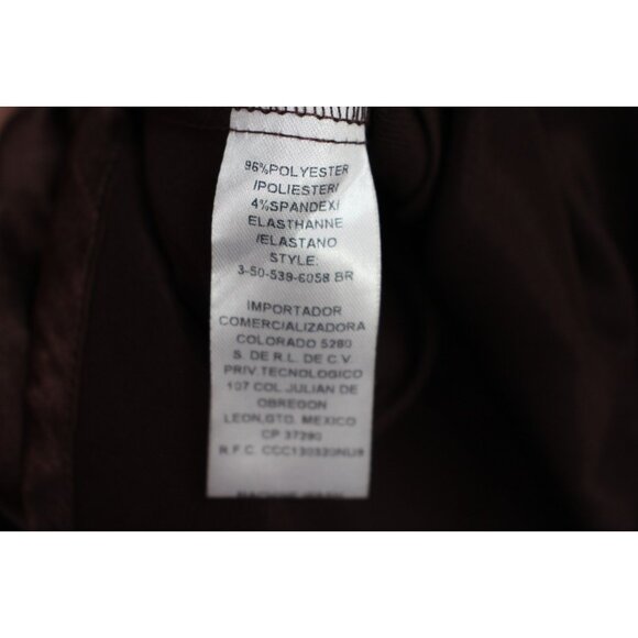 Roper Womens XL Silk Style Western Pearl Snap Embroidered Button Up Shirt B1077 - Picture 4 of 5